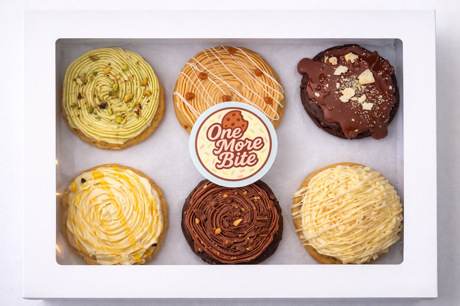 6 Pack -  Soft Baked Cookies