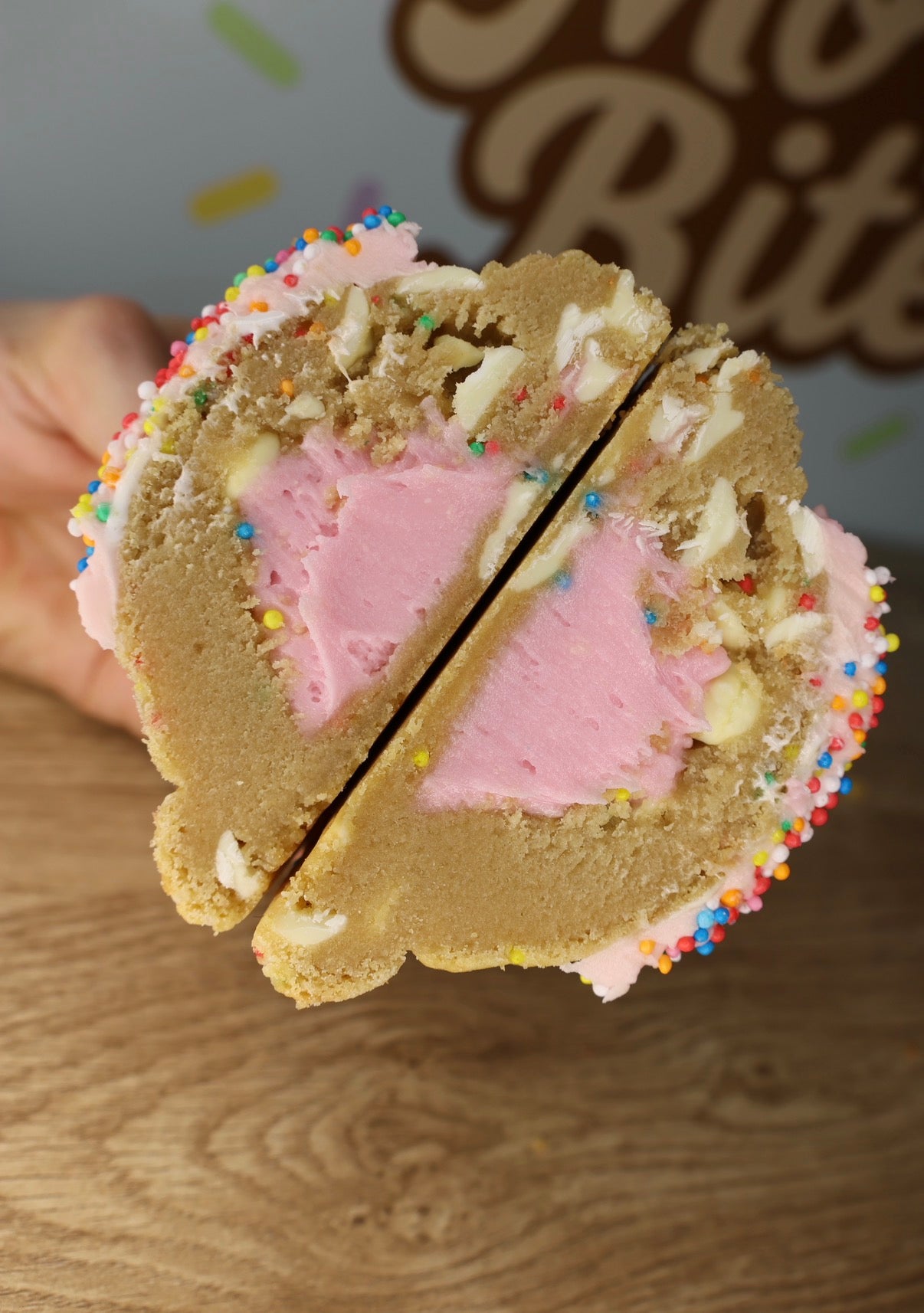 Strawberry Finger Bun